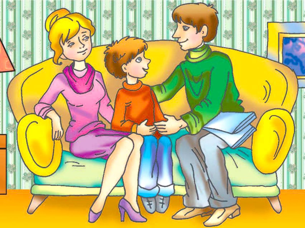 Разговор о важном читать. Беседа детей с родителями. Общение родителей с детьми. Изображение беседа с родителями. Общение ребенка с родителями.